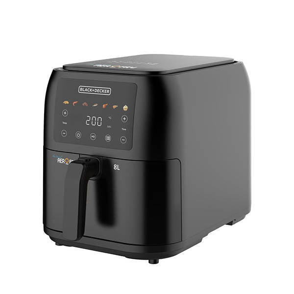 BLACK+DECKER Digital Air Fryer , 8 Liter , 1700 Watt  - SAF80-B5