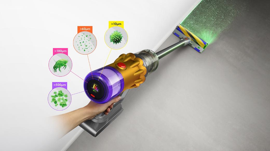 مكنسة دايسون V12 Detect Slim اللاسلكية