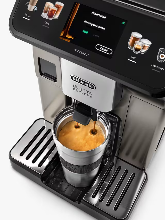 Delonghi Eletta Explore Cold Brew، 1450 واط ECAM450.86.T