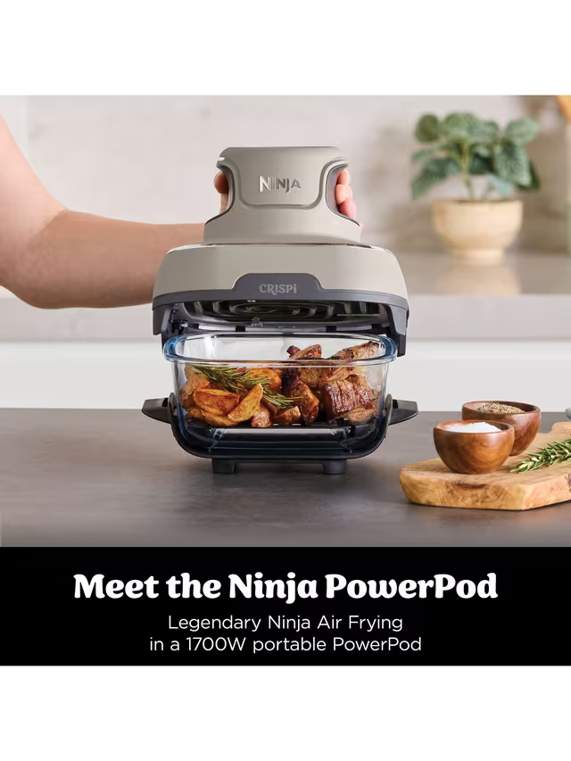 Ninja CRISPi 4-in-1 Portable Glass Air Fryer