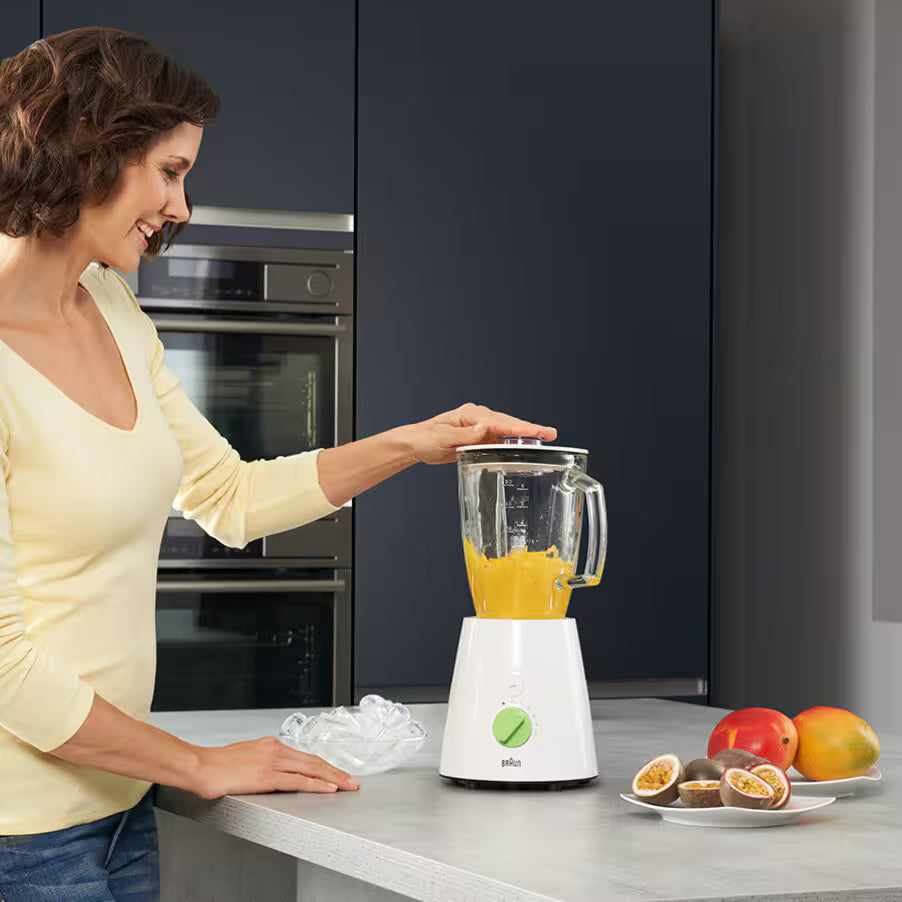 Braun Tribute Collection Countertop Blender 2 Liter 800 Watt  - JB 3010 WH