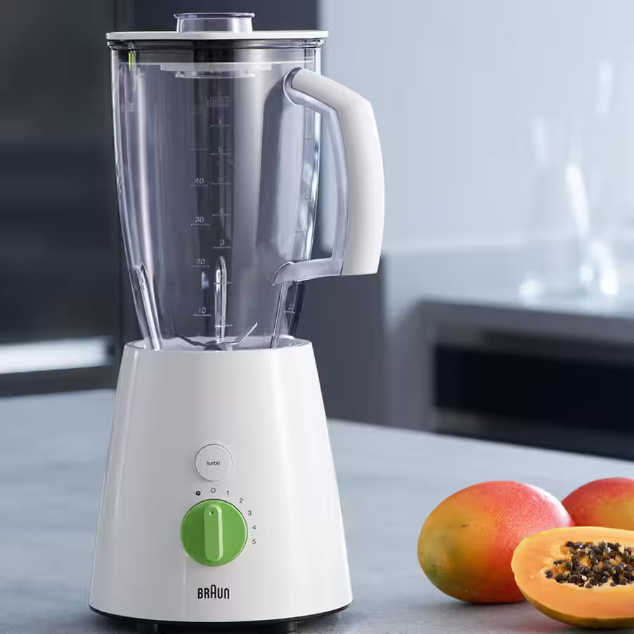Braun Tribute Collection Countertop Blender 2 Liter 800 Watt  - JB 3010 WH