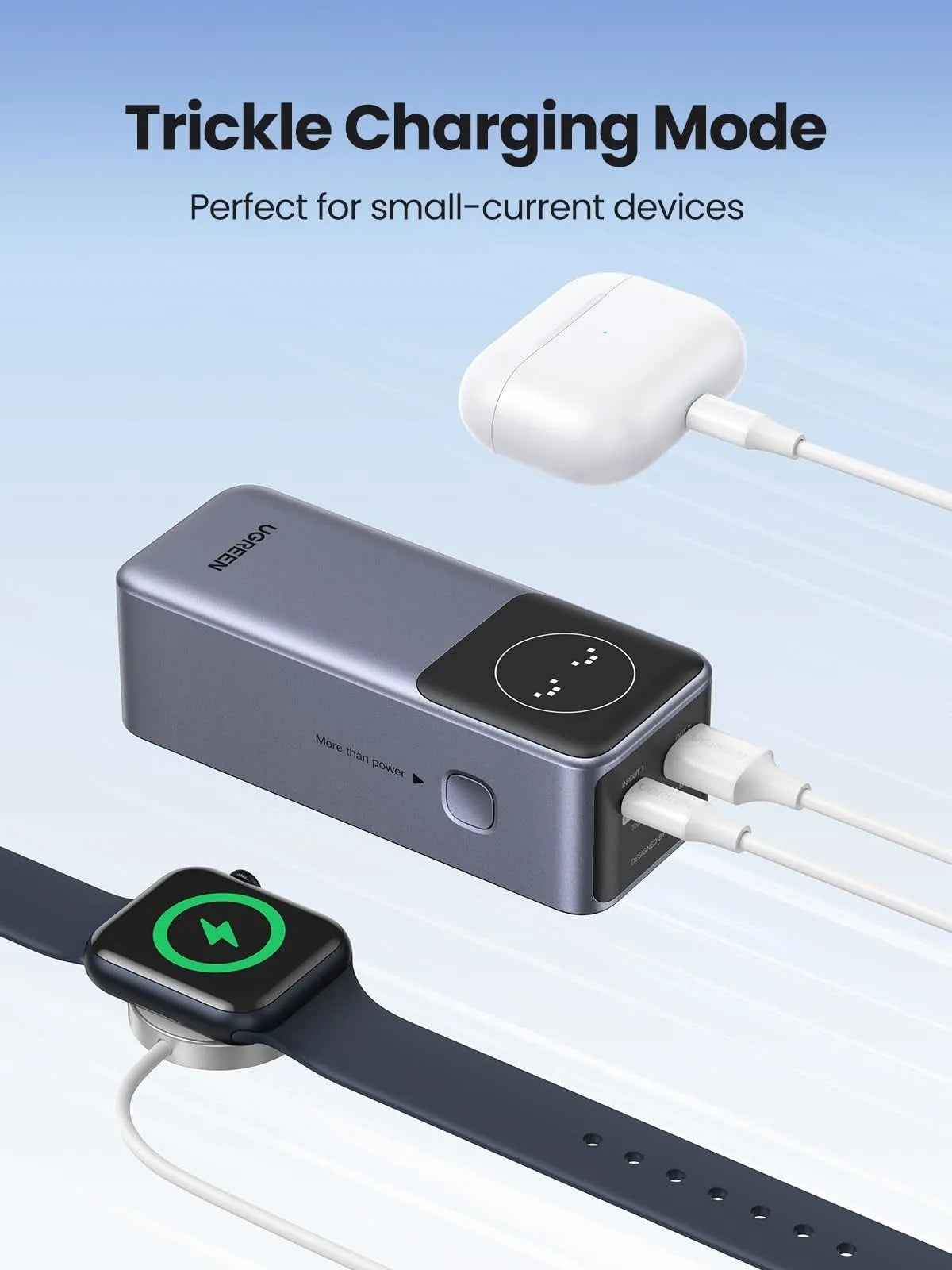 UGREEN Nexode PD 100W Fast Charging Power Bank 12,000mAh -  PB724  Black