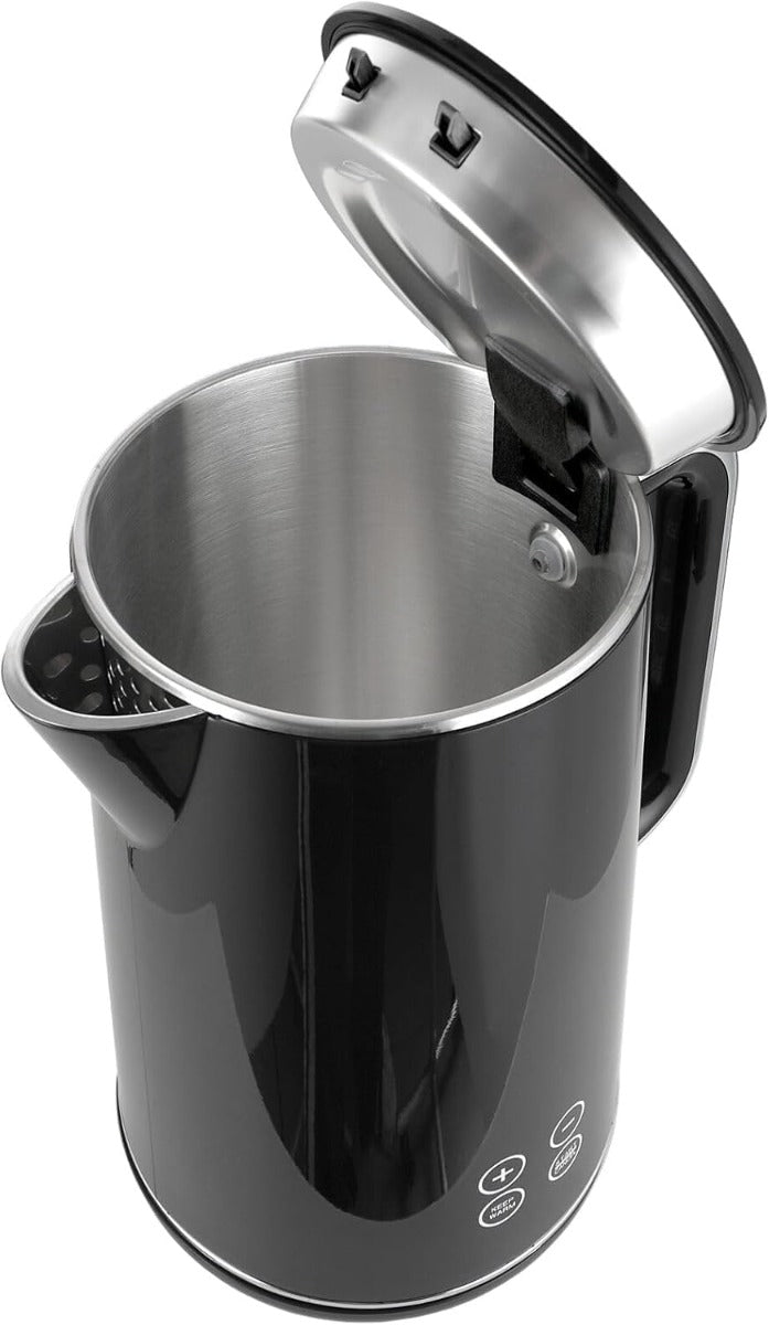 BLACK+DECKER Electric Kettle , 1.7 Liter 2200 Watt , Black - JCD200-B5