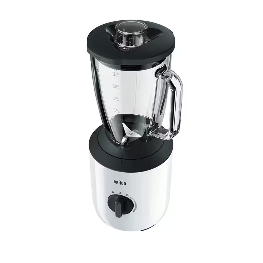 Braun PowerBlend 3 Countertop Blender 1.5 Liter 800 Watt  - JB3150WH