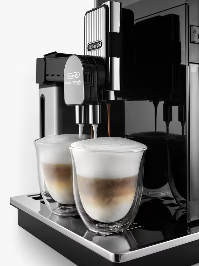 Delonghi Maestosa - ماكينة قهوة أوتوماتيكية بالكامل مع مطحنة مدمجة ومتصلة بالتطبيق - EPAM960.75