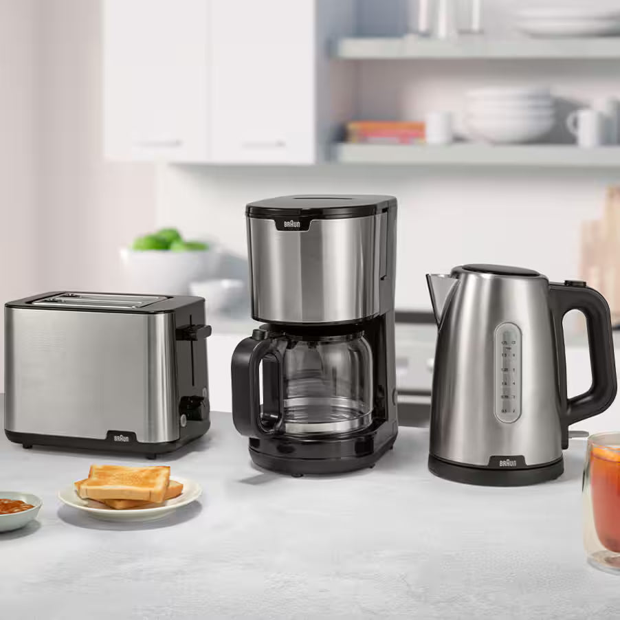 Braun PurShine Drip Coffee Maker , 10 cups 10 Cups 1000 Watt   - KF1500BK