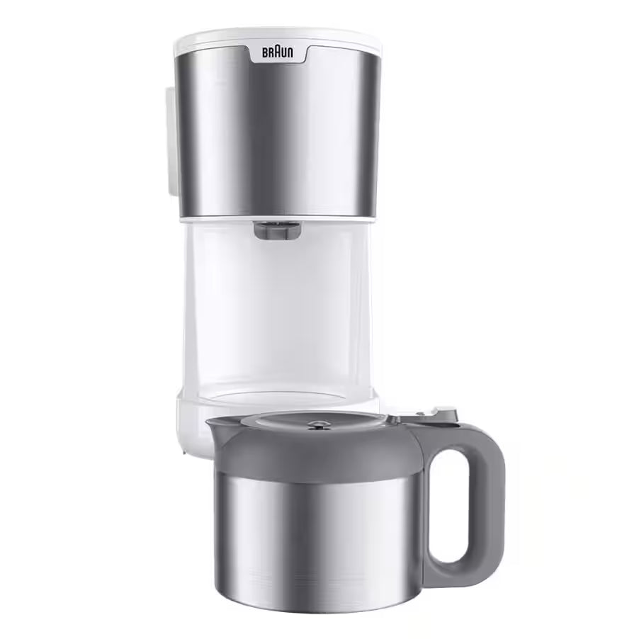 Braun PurShine Drip Coffee Maker , 1.2 Liter 10 Cups 1000 Watt   - KF1505