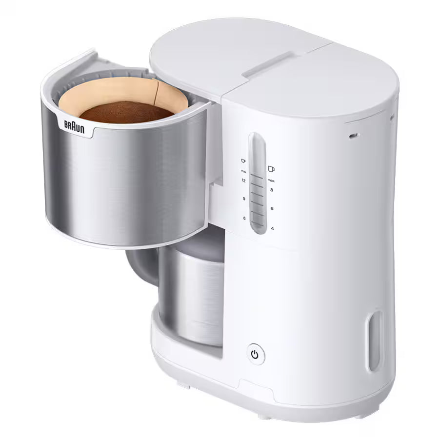 Braun PurShine Drip Coffee Maker , 1.2 Liter 10 Cups 1000 Watt   - KF1505