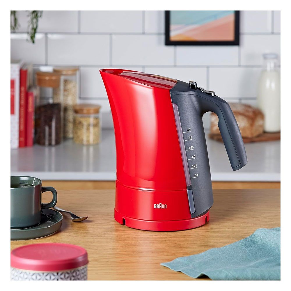 Braun MultiQuick 3 Electric Kettle , 1.7 Liter 2200 Watt  - WK300