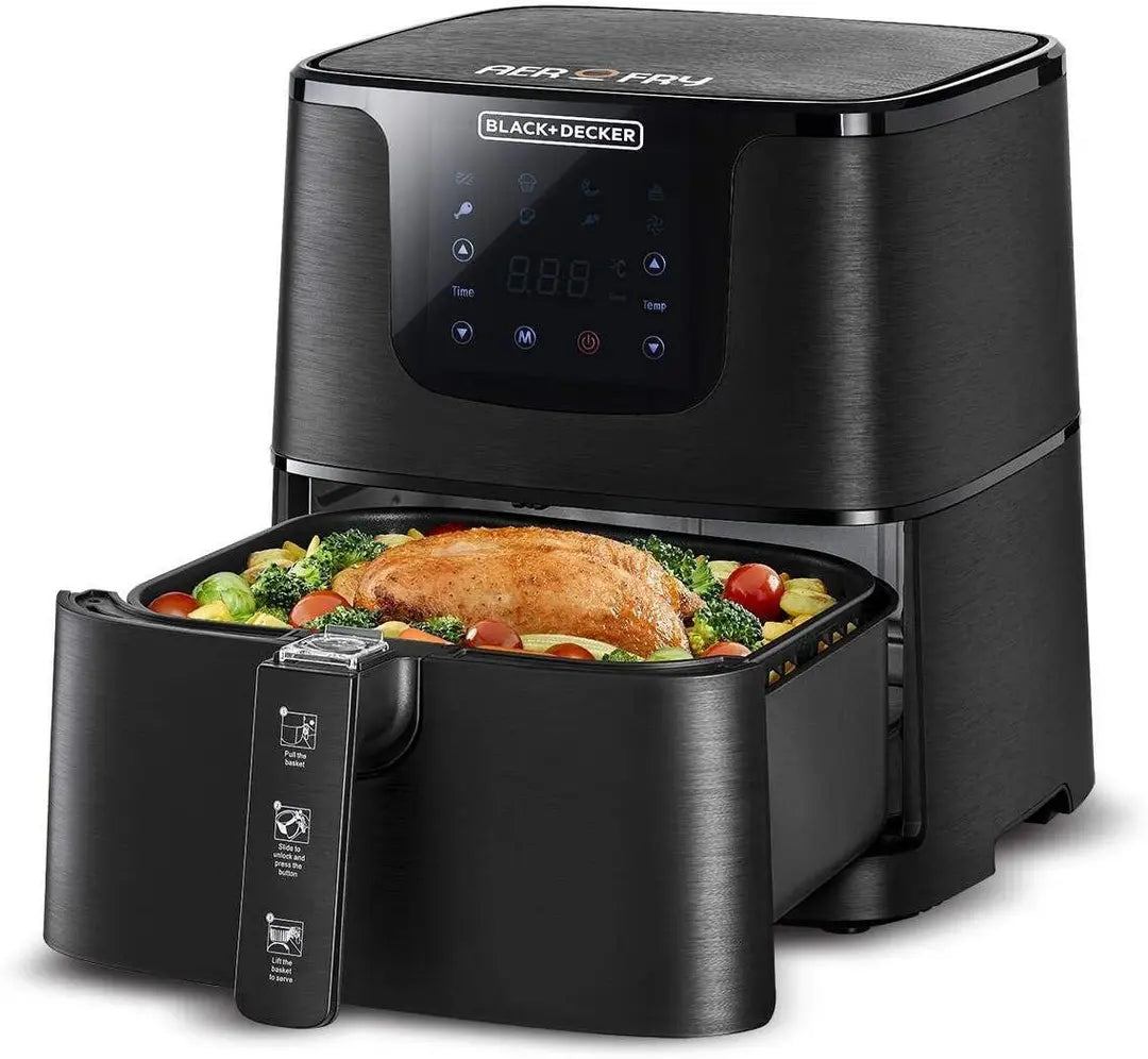 BLACK+DECKER  Digital Air Fryer , 4.3 Liter  AF700