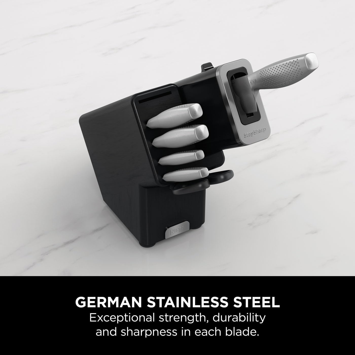 Ninja StaySharp Stainless 6-Piece Knife Set & Block K62006EU