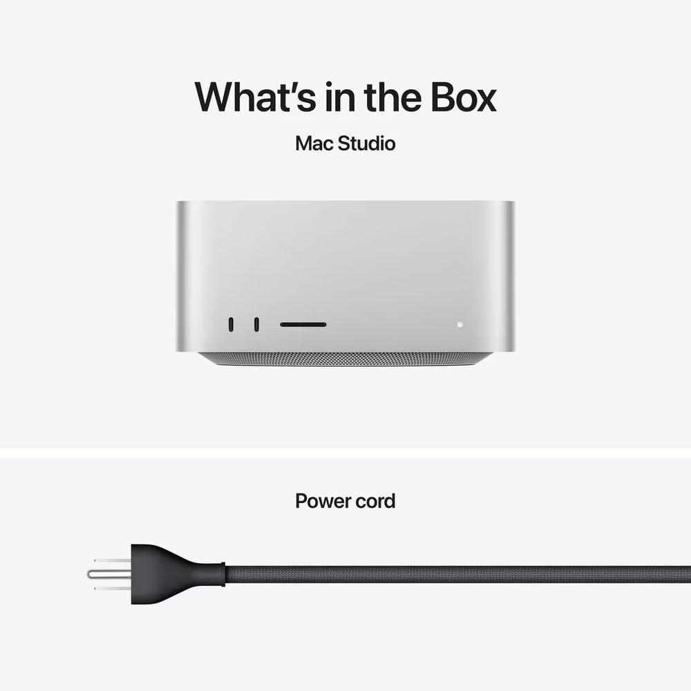 Apple Mac Studio M3 Ultra 28‑core CPU, 60‑core GPU, 32‑core Neural Engine 1TB Storage