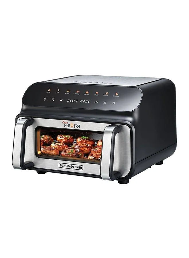 BLACK+DECKER Aerofry Air Fryer , 10.5 Liter , 2000 Watt  - PGAF105-B5