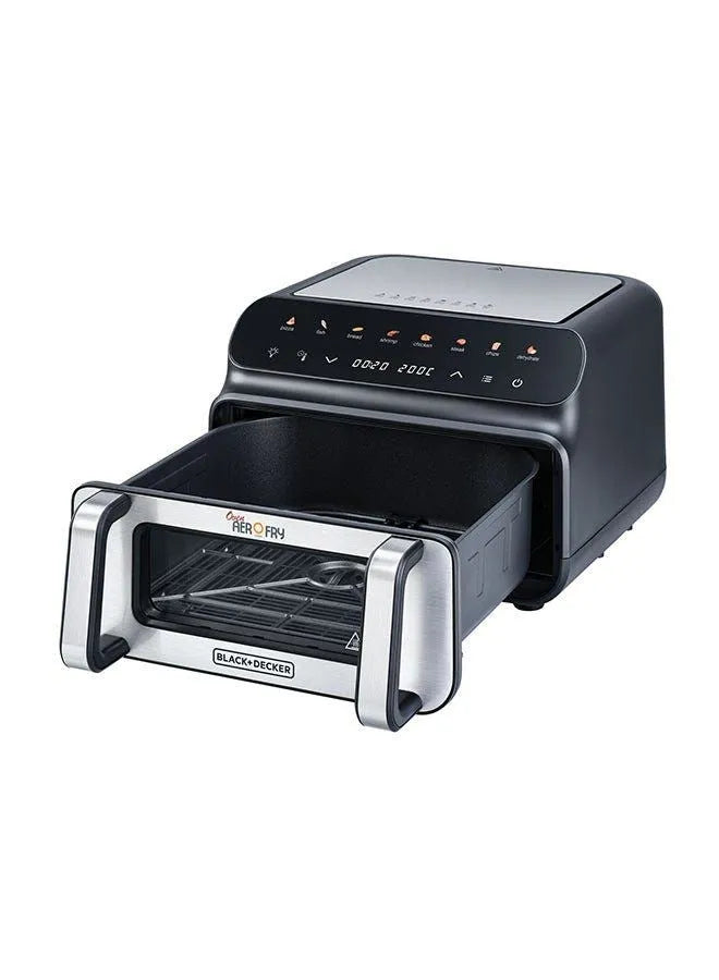 BLACK+DECKER Aerofry Air Fryer , 10.5 Liter , 2000 Watt  - PGAF105-B5