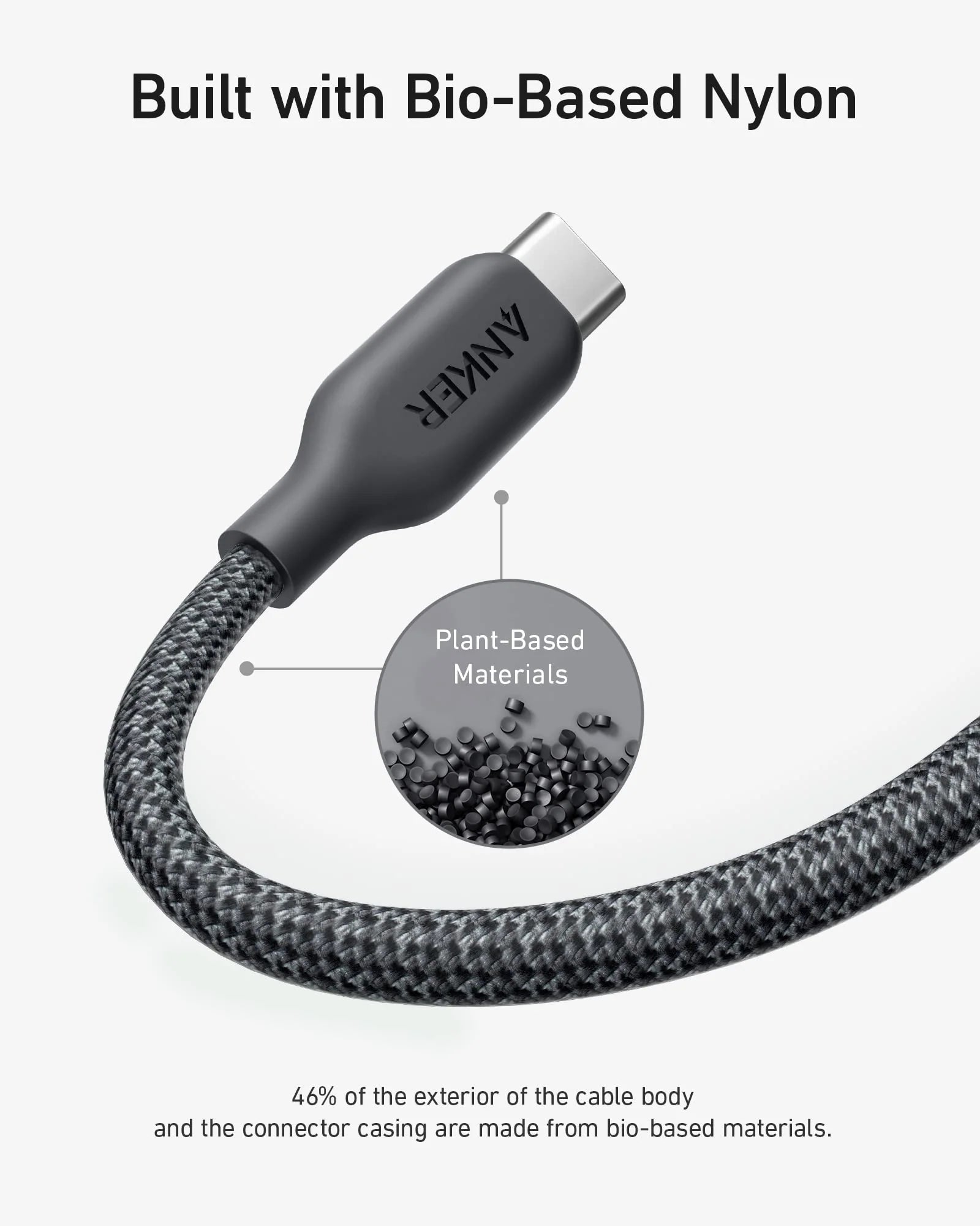 ANKER PowerLine III Flow, USB-C to USB-C Cable 240W