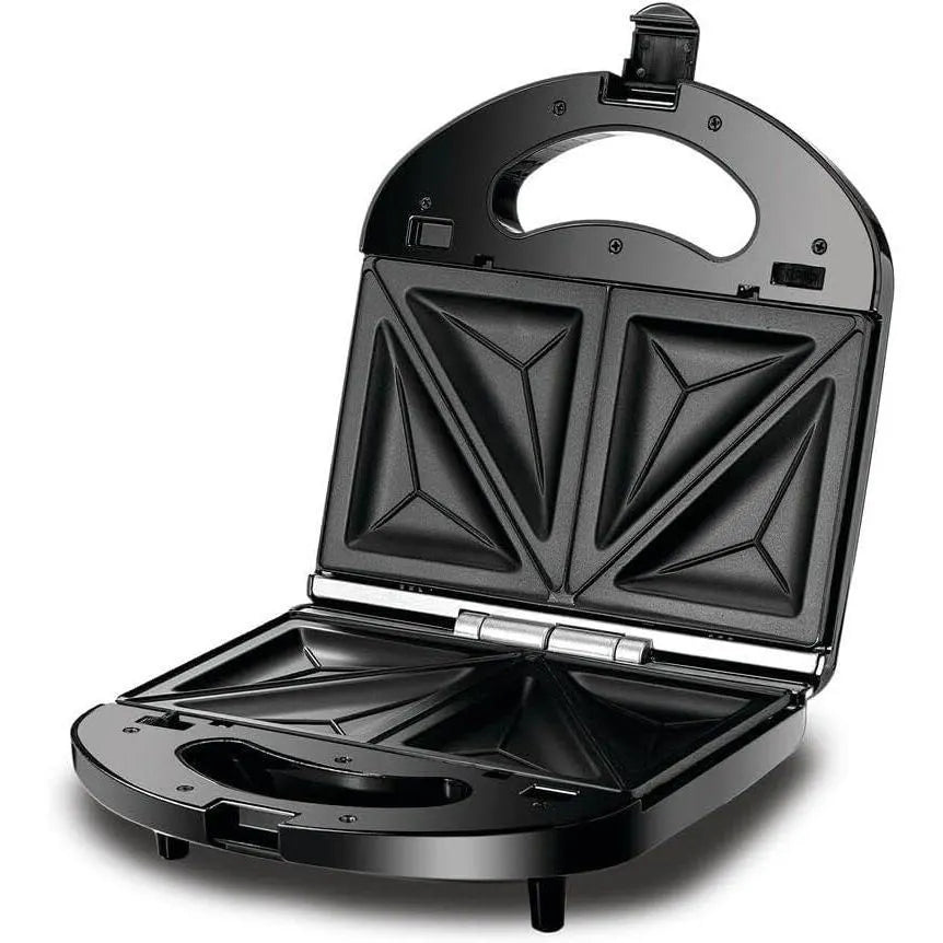 BLACK+DECKER Sandwich Maker 780 Watt Black Silver - TS2120-B5