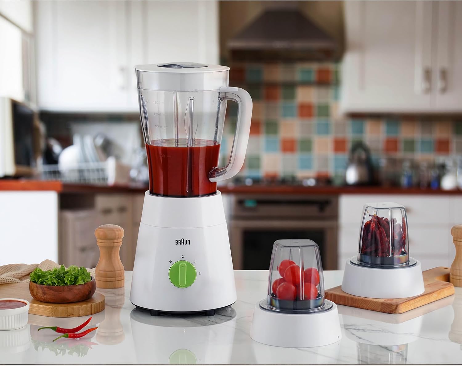 Braun Countertop Blender 500 Watt  - JB0123WH