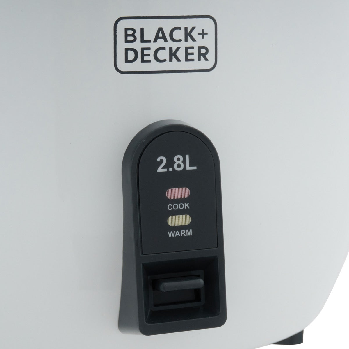 BLACK+DECKER  Rice Cooker , 2.8 Liter 1100 Watt White - RC2850