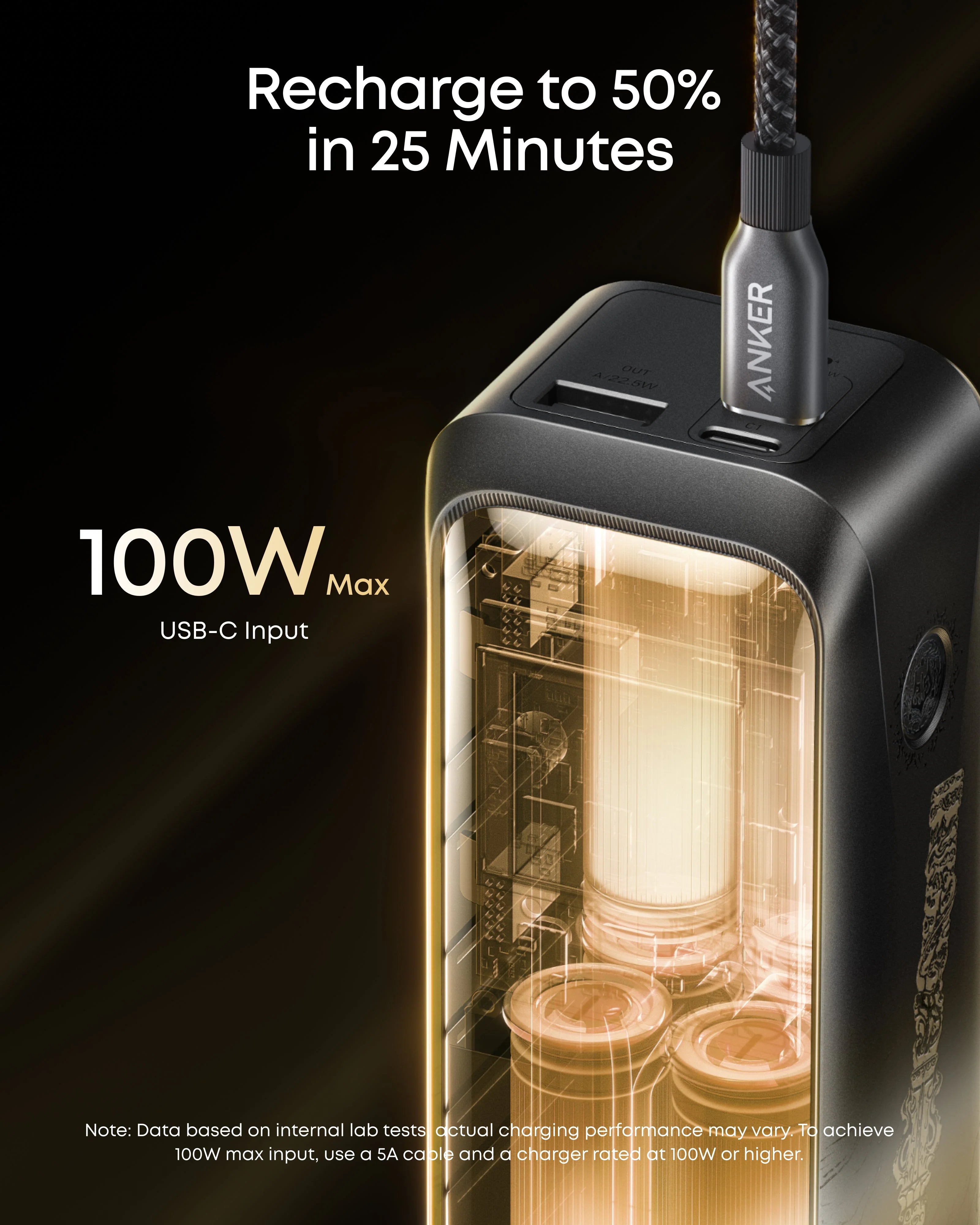 ANKER Prime Power Bank (20K, 220W) إصدار Black Myth: Wukong