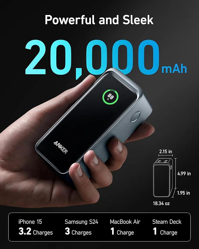 باور بانك أنكر برايم (20 ألف، 200 واط)