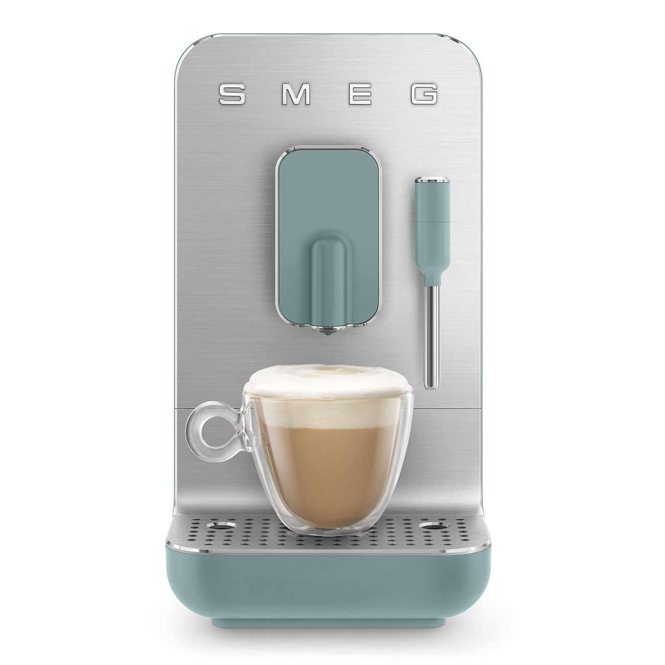 ماكينة قهوة أوتوماتيكية BCC12 من Smeg مع عصا تبخير