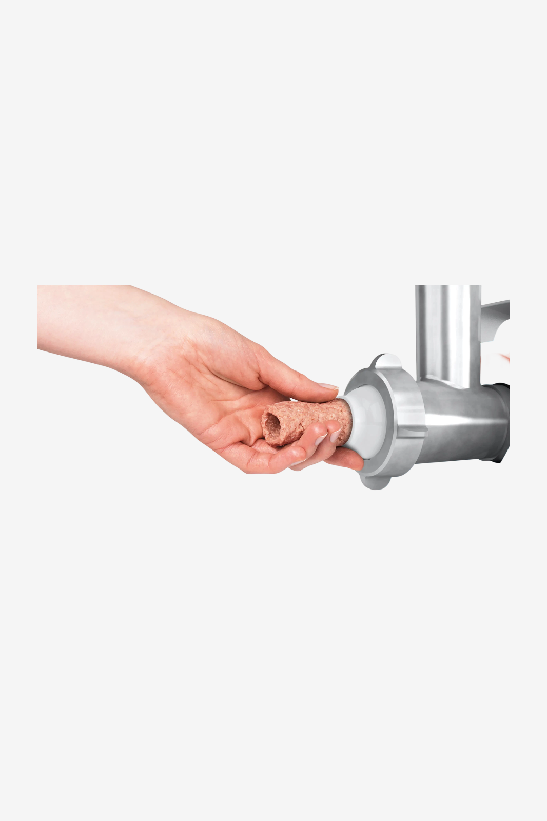 BOSCH Compact Power Meat Grinder, 1600 Watt, White / Red – MFW3630I