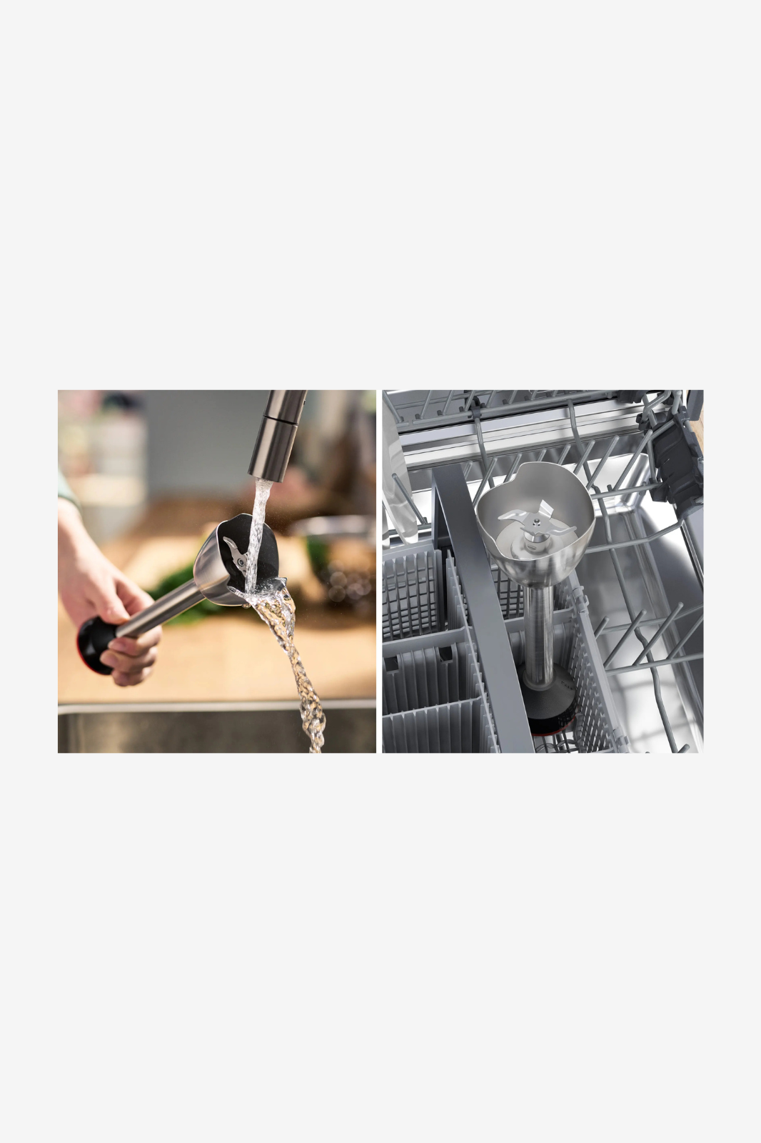 BOSCH Hand blender  800 Watt ErgoMaster with accessories white x black MSM4W420