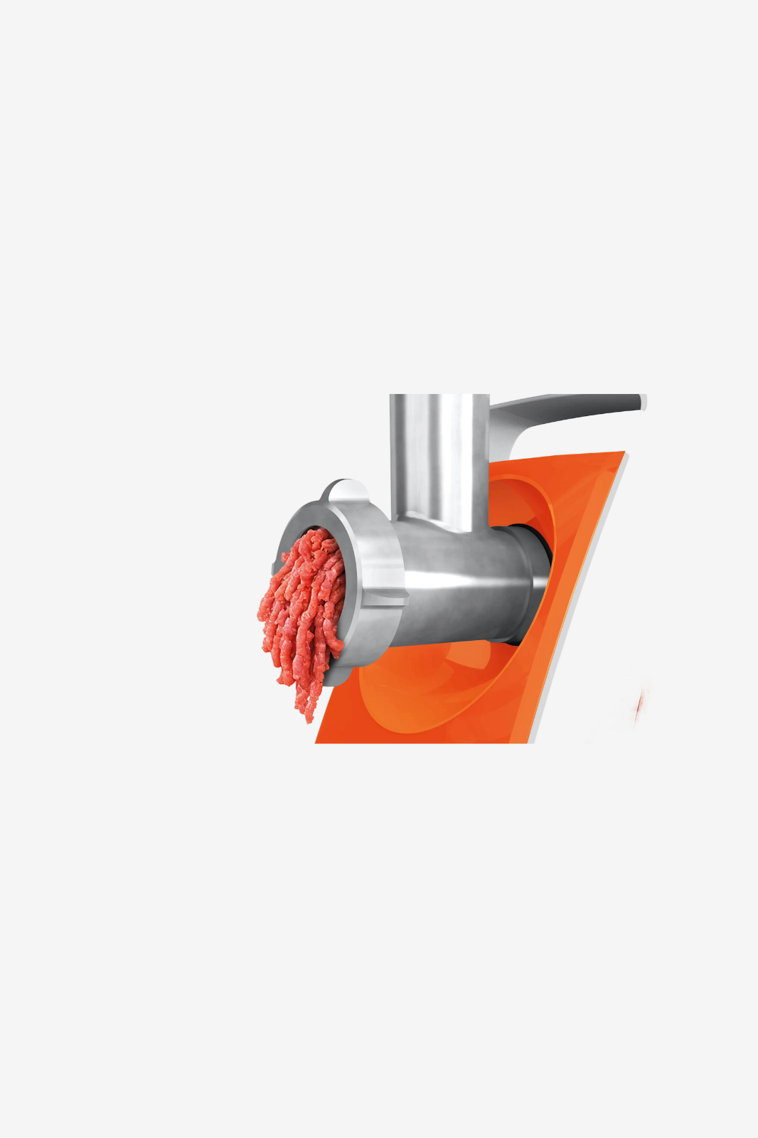 BOSCH Compact Power Meat Grinder, 1600 Watt, White / Red – MFW3630I