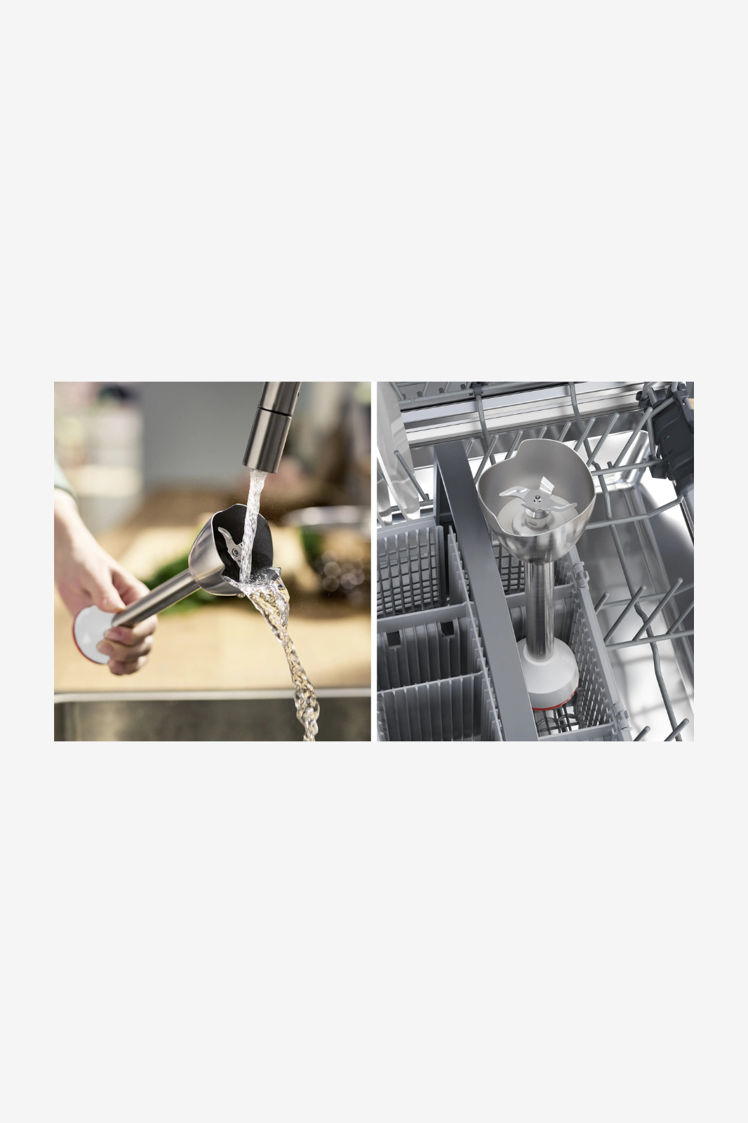BOSCH Hand blender  800 Watt ErgoMaster with accessories white x black MSM4W420