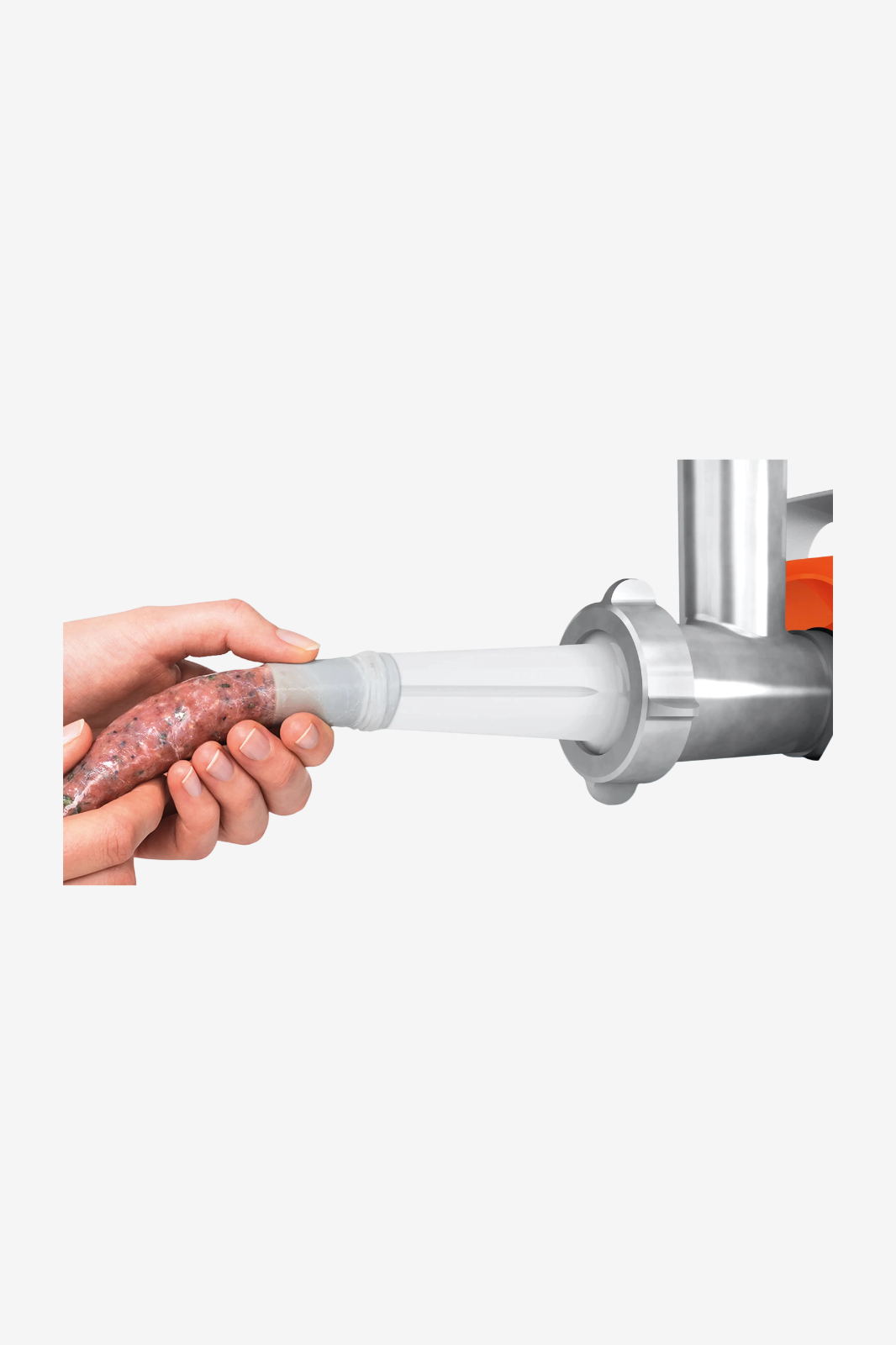 BOSCH Compact Power Meat Grinder, 1600 Watt, White / Red – MFW3630I