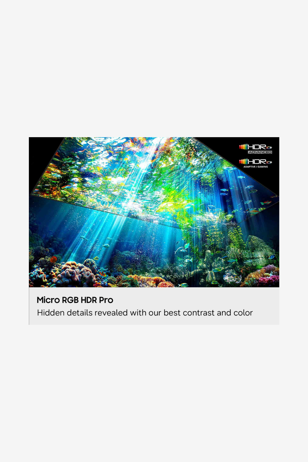 Samsung Class Micro 4K RGB R95H Vision AI Smart TV