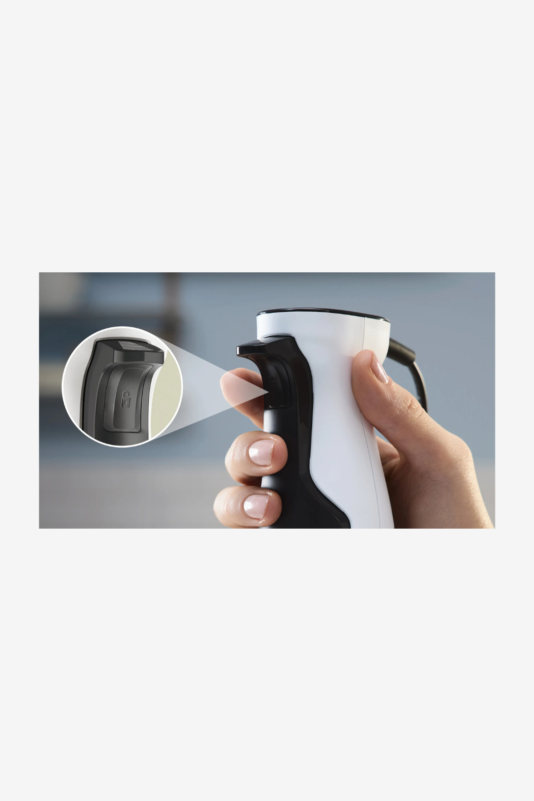 BOSCH Hand blender  800 Watt ErgoMaster with accessories white x black MSM4W420
