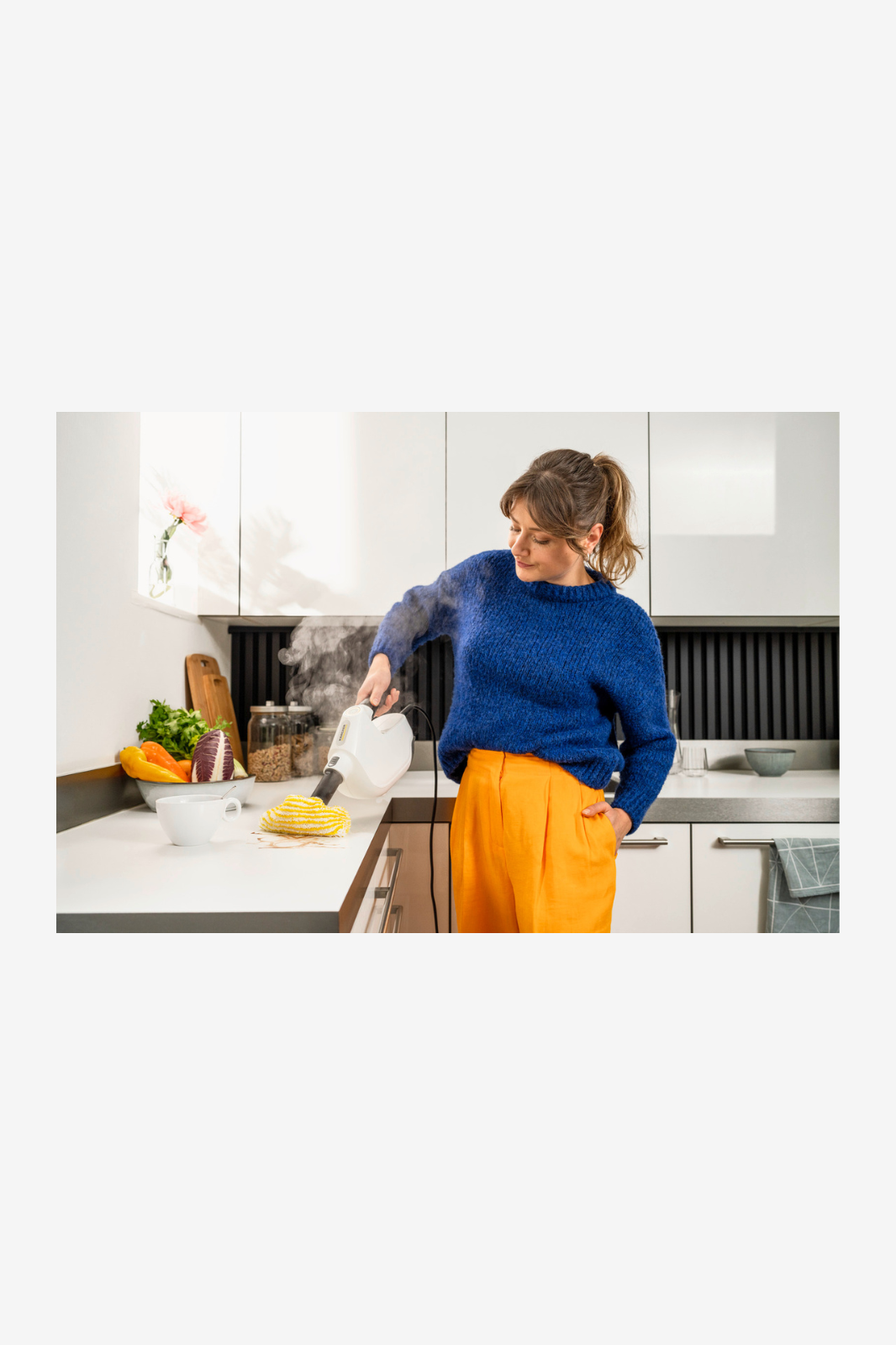 Kärcher SC 1 EU Compact Steam Cleaner 1200W 3 Min Heat-Up Chemical-Free