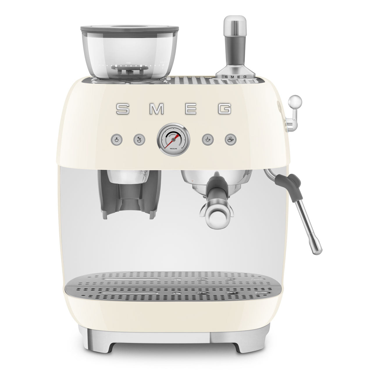 ماكينة تحضير قهوة الإسبريسو اليدوية من Smeg طراز EGF03