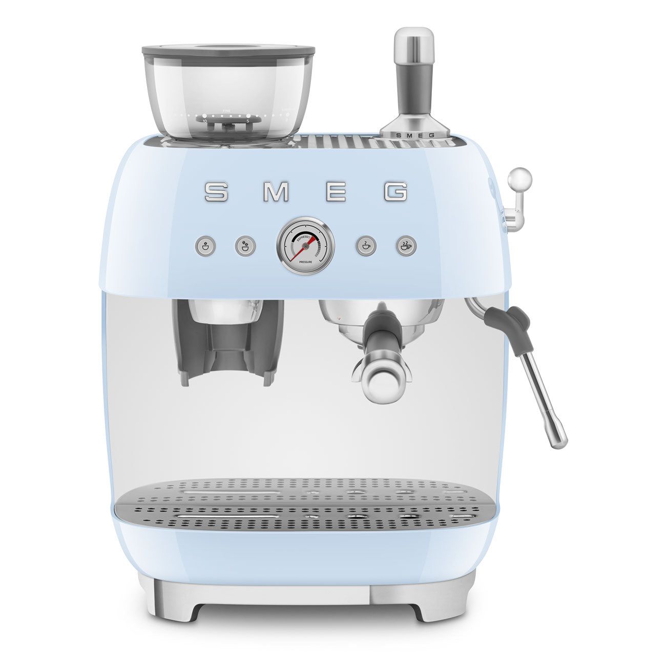 ماكينة تحضير قهوة الإسبريسو اليدوية من Smeg طراز EGF03