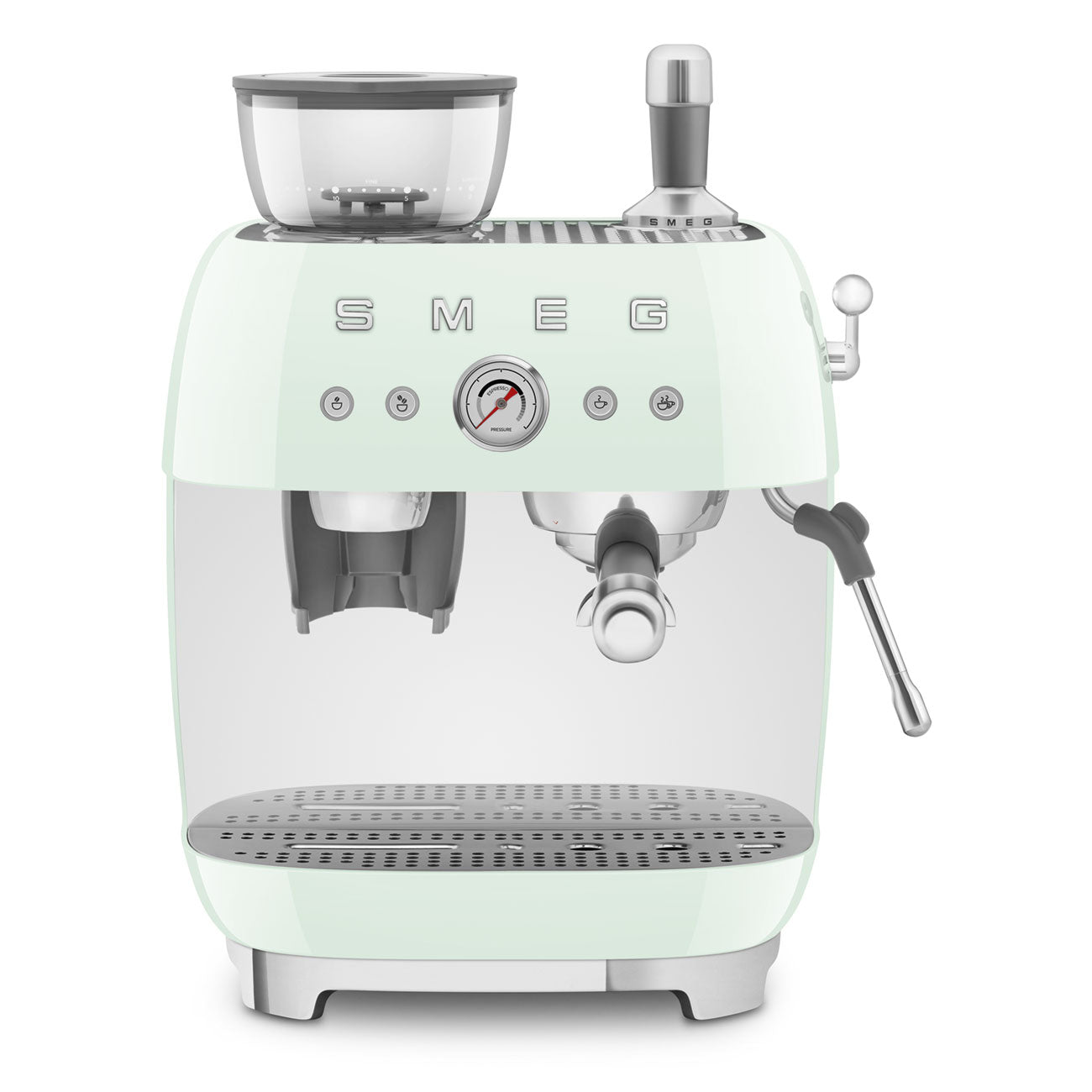 ماكينة تحضير قهوة الإسبريسو اليدوية من Smeg طراز EGF03