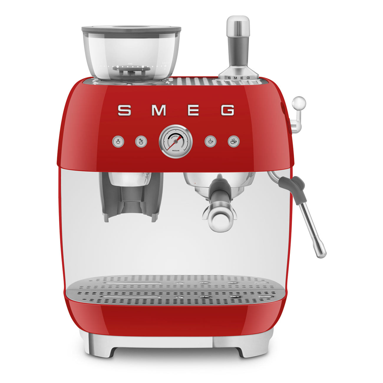 ماكينة تحضير قهوة الإسبريسو اليدوية من Smeg طراز EGF03