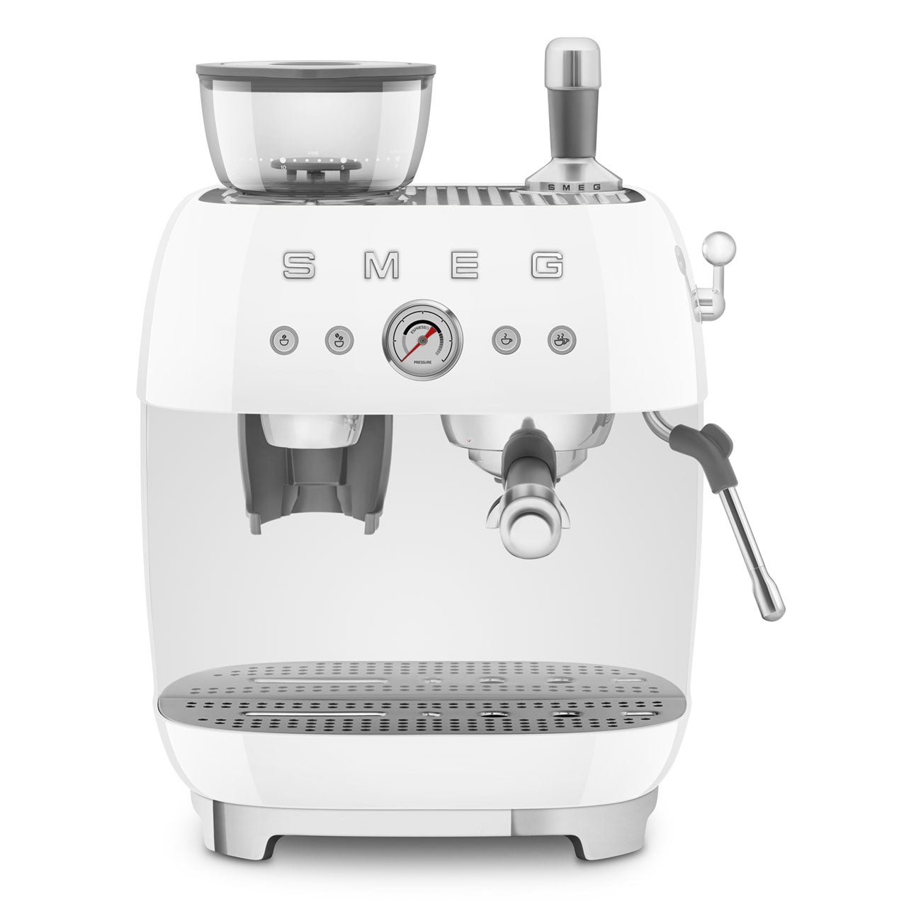 ماكينة تحضير قهوة الإسبريسو اليدوية من Smeg طراز EGF03