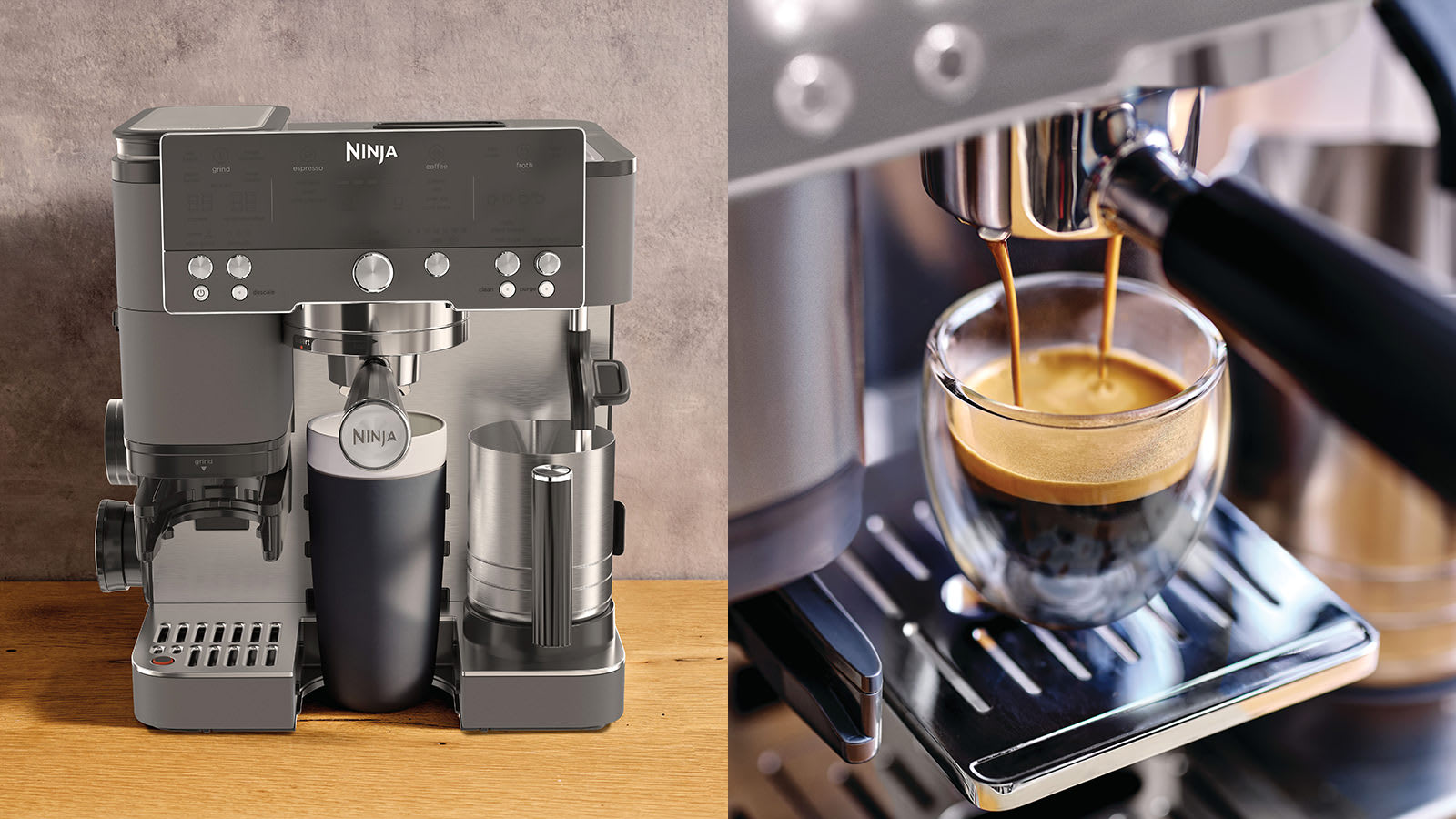 ماكينة تحضير الإسبريسو Ninja Luxe Café Premier ES601