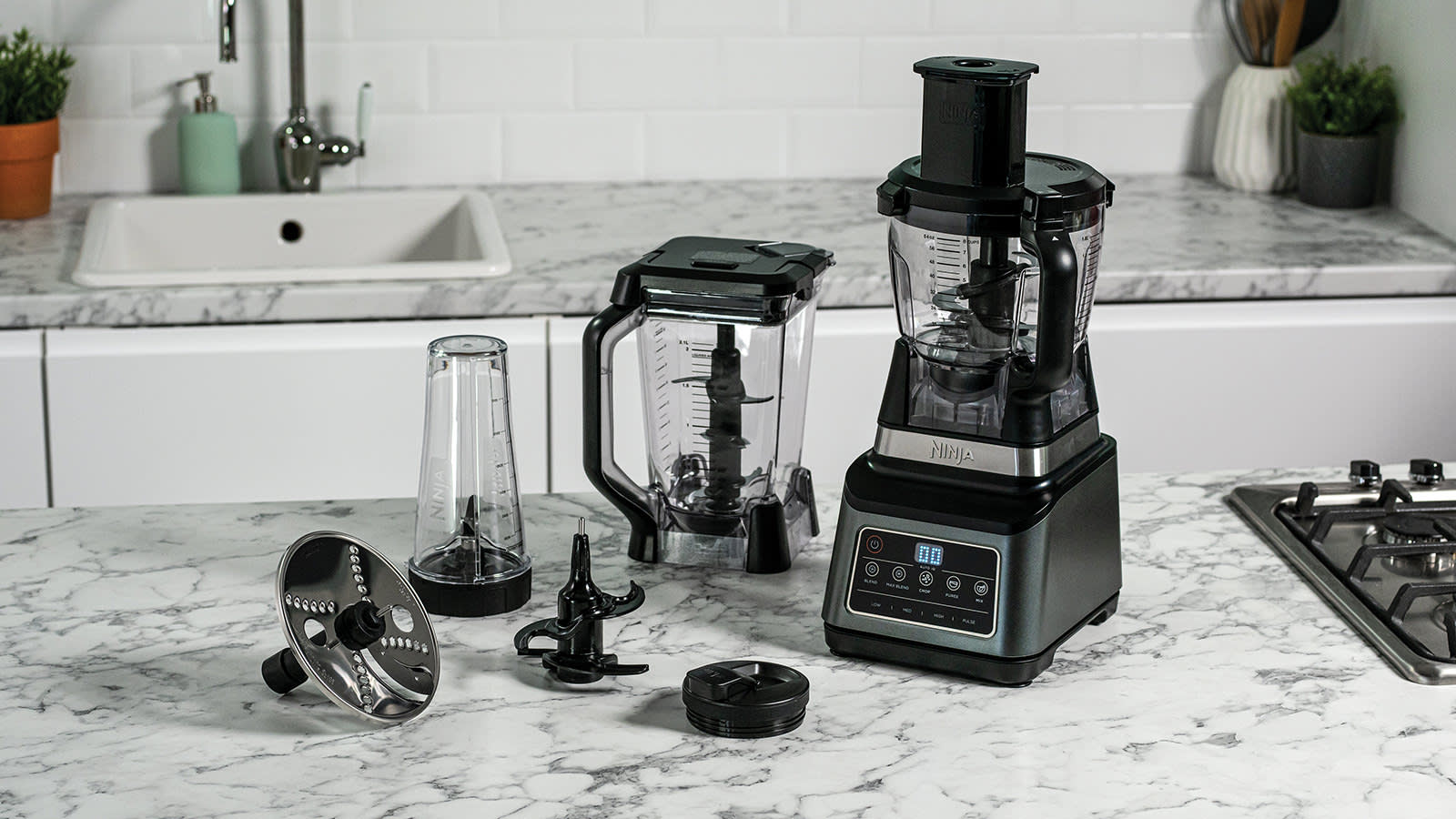 Ninja 3-in-1 Food Processor with Auto-IQ BN801