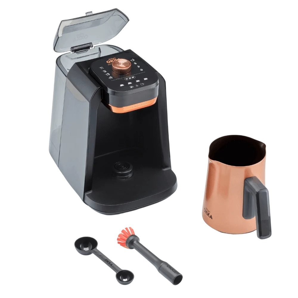 Arzum OKKA Rich Pro Plus (With Water Tank) – Black, Chrome - OK0038-K
