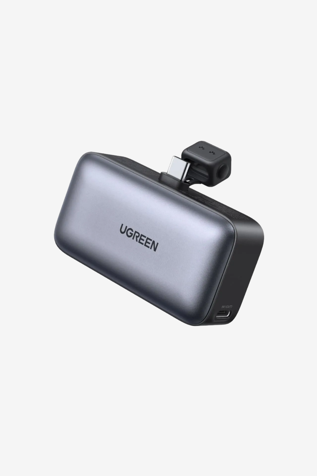 UGREENU  5000mAh powerbank with USB-C port and integrated USB-C connector PB503