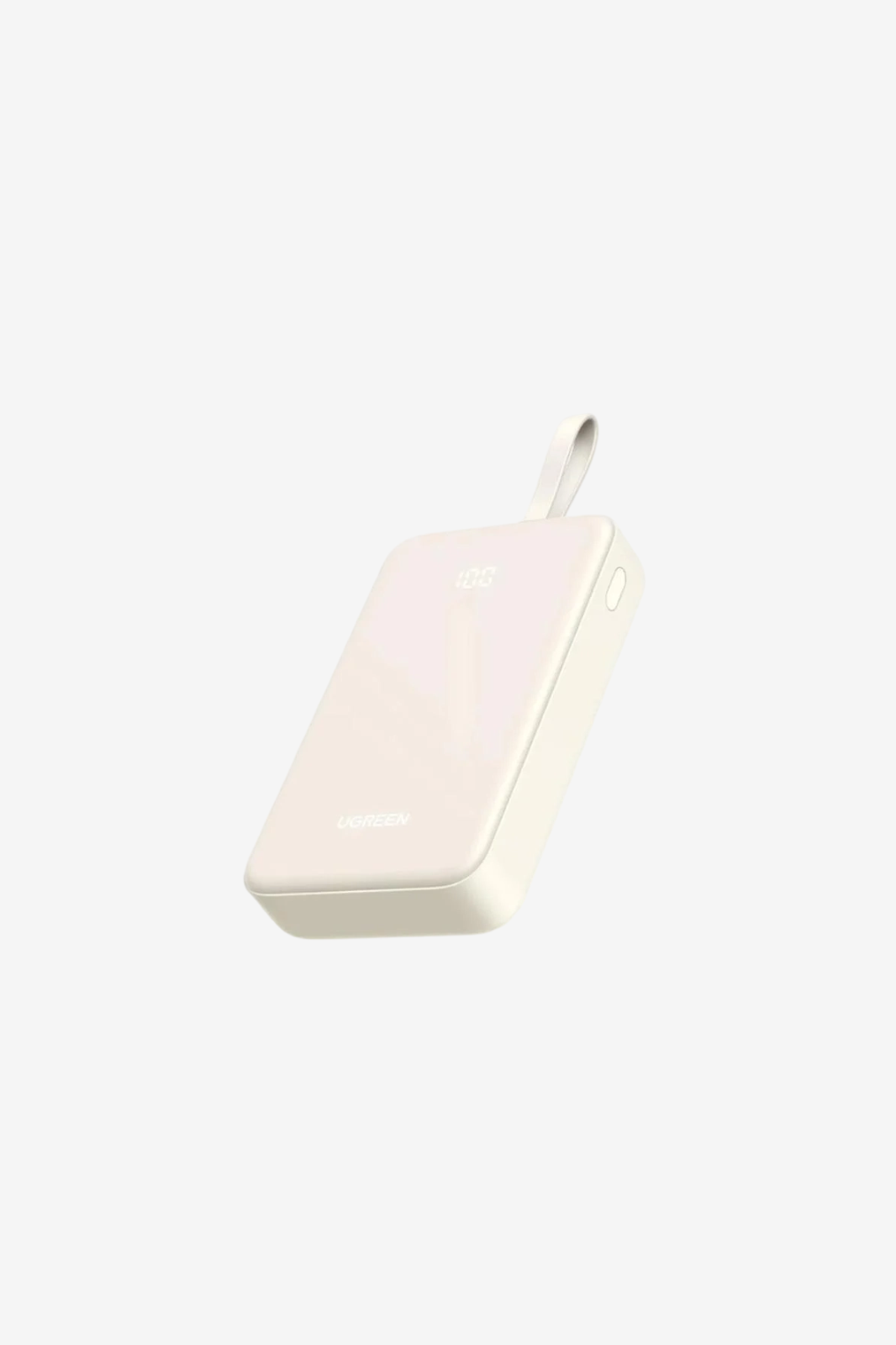 UGREEN 20000mAh Power Bank with Built-in Cable - PB505 Begie