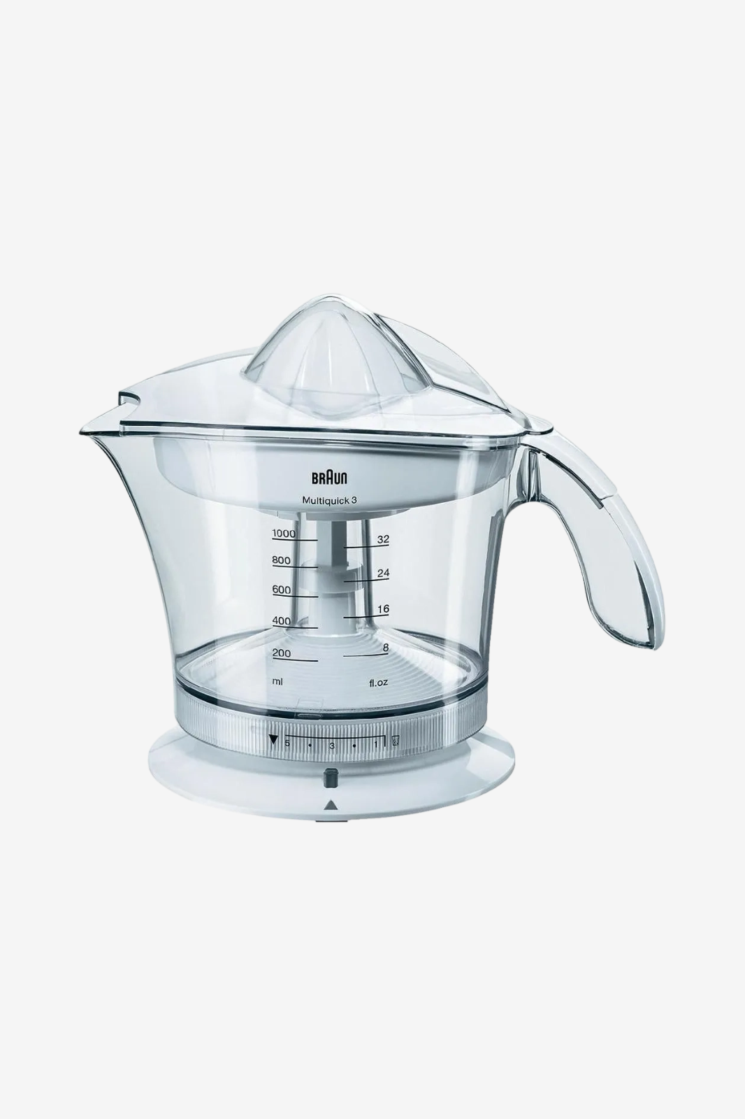 Braun Multiquick 3 Electric Citrus Juicer , 1 Liter 20 Watt - MPZ9