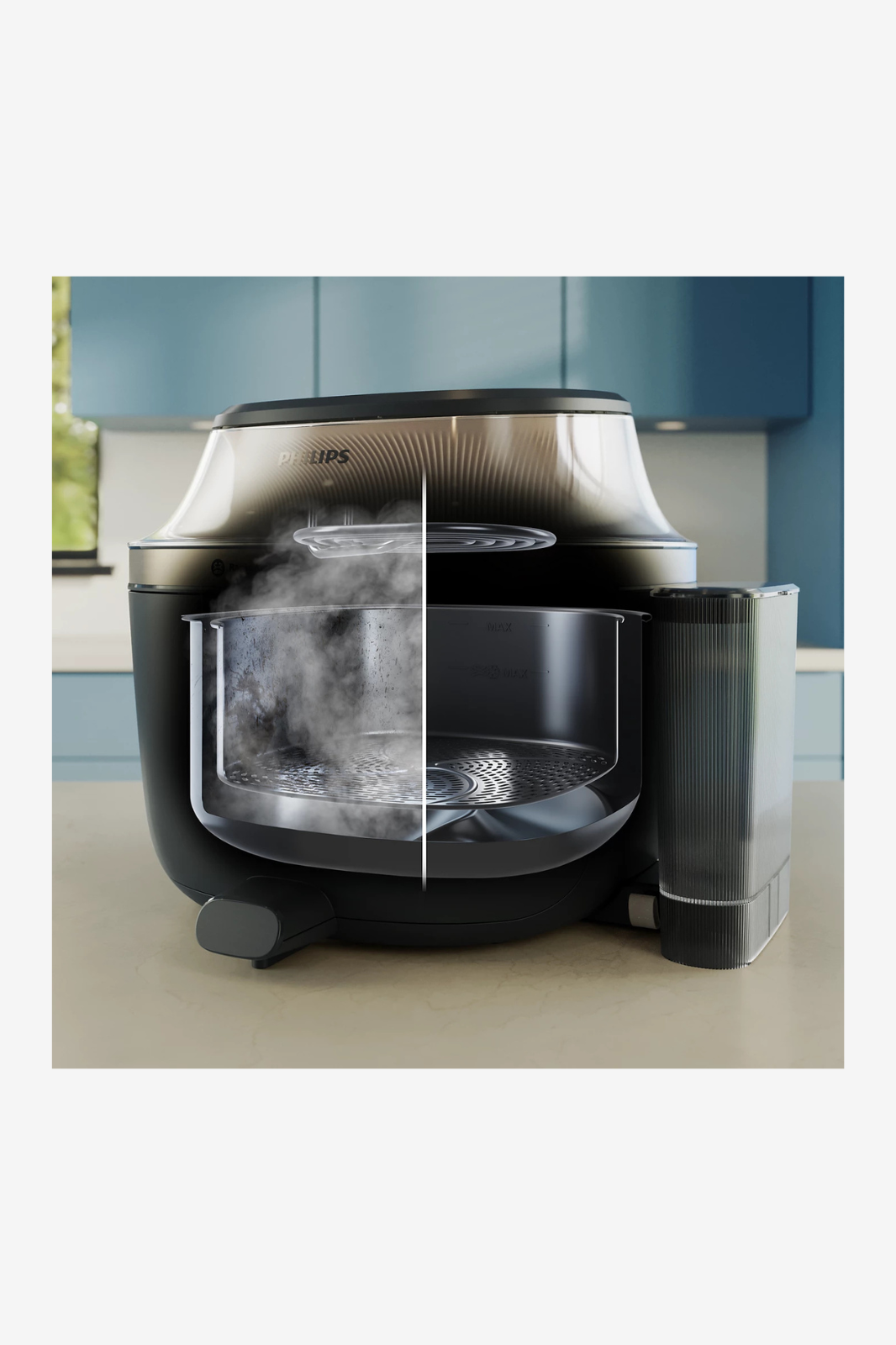 Philips Airfryer 5000 Series 7.2L with Steam and Rail NA547/07