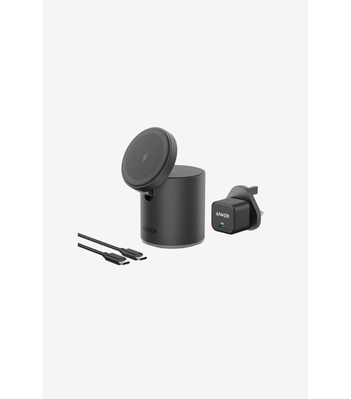ANKER 623 Magnetic Wireless Charger (MagGo) | 2-in-1 Charging Station