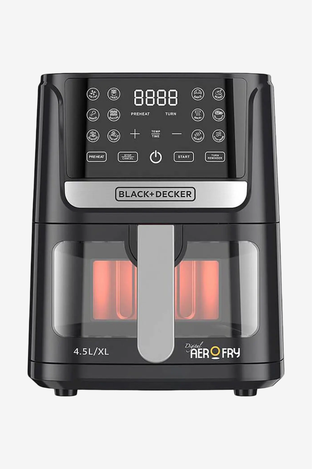 BLACK+DECKER  Digital AerOFry Air Fryer Extra Large 4.5L 1500W  AF4500