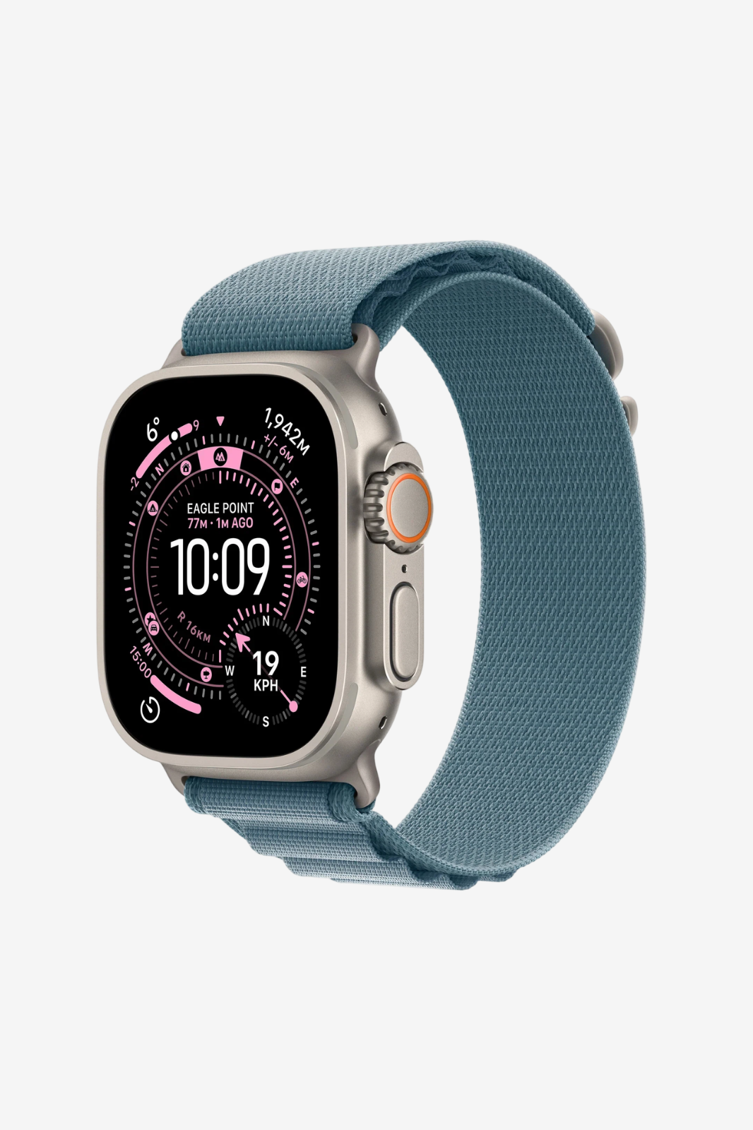 Apple Watch Ultra 3 49mm Titanium Case with Ocean Band