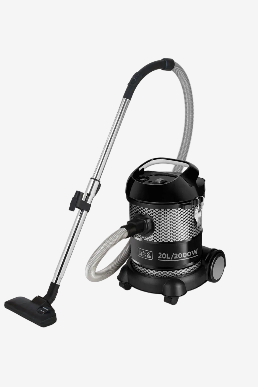 BLACK+DECKER Drum Vacuum Cleaner , Black - BV2000